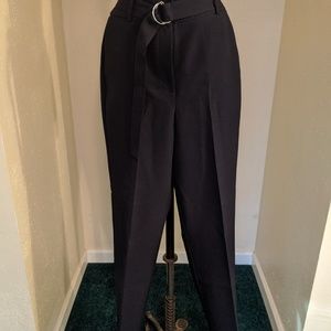 Navy Blue wide leg trousers_ US Women size 8